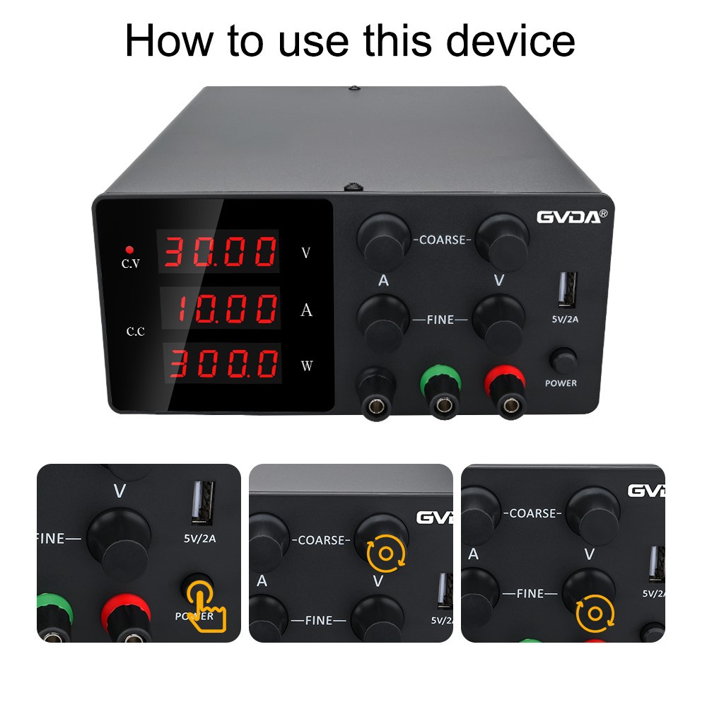 power supply adjustable