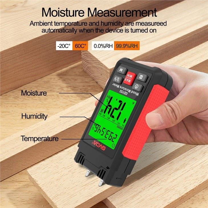 Digital Wood Moisture Meter