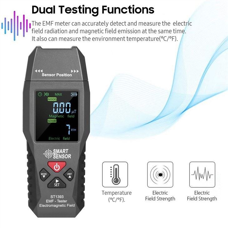 Electromagnetic Field EMF Detector