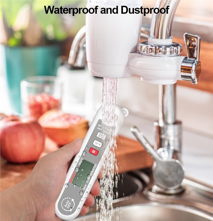 Digital Food Thermometer With Magnet And Foldable Probe