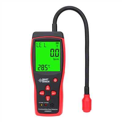 2 {0 23 Toplo prodaja zapaljivi detektor plina s LCD zaslonom AS8800A, detekt...