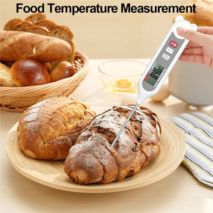 Waterproof Digital Kitchen Thermometer For Meat Water Milk Cooking Food